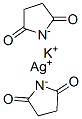 CAS 登录号：67893-50-9， 二(琥珀酰亚胺)钾银(1+)盐