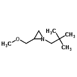 CAS 登录号：678965-65-6， 1-(2,2-二甲基丙基)-2-(甲氧基甲基)氮丙啶