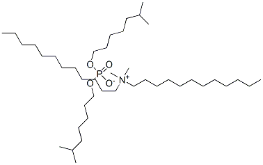 CAS 登录号：67907-18-0， 双十二烷基二甲基铵二异辛基磷酸酯盐