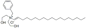 CAS 登录号：67907-25-9， 苄基二(2-羟基乙基)十八碳烯基氯化铵