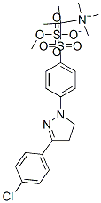 CAS 登录号：67936-18-9， [1-[[4-[3-(P-氯苯基)-4,5-二氢-1H-吡唑-1-基]苯基]磺酰基]-1-甲基乙基]三甲基铵硫酸甲酯盐
