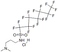 CAS 登录号：67940-02-7， N-[3-(二甲基氨基)丙基]-1,1,2,2,3,3,4,4,5,5,6,6,7,7,7-十五氟庚烷-1-磺酰胺单盐酸盐
