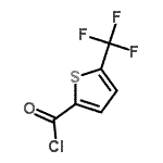 CAS 登录号：679807-08-0， 5-(三氟甲基)噻吩-2-甲酰氯
