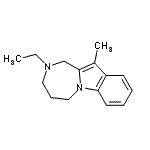 CAS 登录号：679837-82-2， 2-乙基-11-甲基-2,3,4,5-四氢-1H-[1,4]二氮杂卓并[1,2-a]吲哚