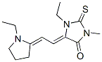 CAS#: 67990-08-3， 1-Ethyl-5-[(1-Ethyl-2-Pyrrolidinylidene)Ethylidene]-3-Methyl-2-Thioxoimidazolidin-4-One