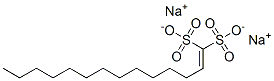 CAS 登录号：68003-17-8， (E)-十四碳-1-烯-1,11-二磺酸二钠盐