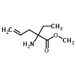CAS 登录号：680189-68-8， 甲基2-氨基-2-乙基-4-戊烯酸酯