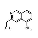 CAS 登录号：68055-69-6， 3-乙基-5-异喹啉胺