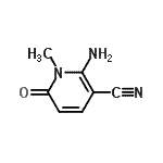 CAS#: 680619-76-5， 2-Amino-1-methyl-6-oxo-1,6-dihydro-3-pyridinecarbonitrile