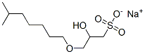 CAS 登录号：68072-33-3， 2-羟基-3-[(6-甲基庚基)氧基]-1-丙烷磺酸钠盐