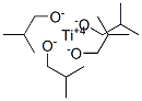 结构式 CAS# 681-98-1, 异丁氧钛(IV)
