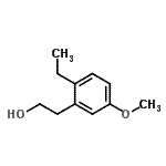 CAS 登录号：681171-45-9， 2-(2-乙基-5-甲氧基苯基)乙醇