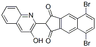 CAS 登录号：68133-02-8， 5,8-二溴-2-(3-羟基喹啉-2-基)-1H-苯并[f]茚-1,3(2H)-二酮