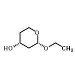 CAS 登录号：681433-40-9， (2S,4R)-2-乙氧基四氢-2H-吡喃-4-醇
