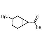 CAS 登录号：681453-01-0， 3-甲基双环[4.1.0]庚烷-7-羧酸