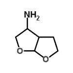 CAS 登录号：681463-05-8， 六氢呋喃并[2,3-b]呋喃-3-胺
