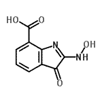 CAS 登录号：681464-76-6， 2-(羟基氨基)-3-氧代-3H-吲哚-7-羧酸