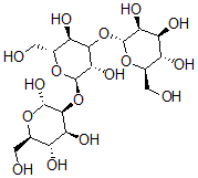 CAS 登录号：6817-81-8， 甘露三糖