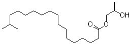 CAS 登录号：68171-38-0， 2-羟基丙基 16-甲基十七烷酸酯