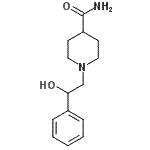 CAS 登录号：681801-45-6， 1-(2-羟基-2-苯基乙基)-4-哌啶甲酰胺