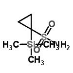 CAS 登录号：681808-54-8， 1-三甲基硅烷基环丙烷-1-磺酰胺