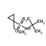 CAS 登录号：681808-55-9， N-叔-丁基-1-乙基-环丙烷-1-磺酰胺