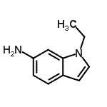 CAS 登录号：681836-77-1， 1-乙基-1H-吲哚-6-胺
