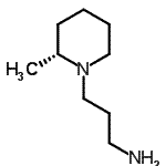 CAS 登录号：681847-93-8， 3-[(2R)-2-甲基-1-哌啶基]-1-丙胺
