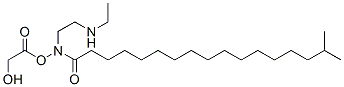 CAS 登录号：68189-10-6， N-[2-[(2-羟基乙基)氨基]乙基]异十八烷酰胺羟基乙酸盐