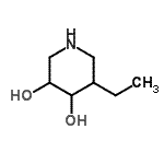 CAS#: 682331-09-5， 5-Ethyl-3,4-piperidinediol