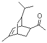 CAS 登录号：68259-33-6， 1-[5-甲基-7-(1-甲基乙基)双环[2.2.2]辛-5-烯-2-基]-乙酮