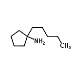 CAS 登录号：68288-46-0， 1-戊基环戊烷胺