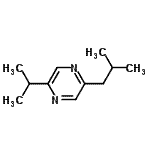 CAS 登录号：68290-70-0， 2-异丁基-5-异丙基吡嗪