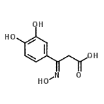 CAS 登录号：683221-62-7， (3Z)-3-(3,4-二羟基苯基)-3-羟基亚胺-丙酸