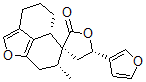 CAS 登录号：68370-49-0， (5'aS,3R,5S)-5-(3-呋喃基)-3',4,4',5,5',5'a,7',8'-八氢-7'alpha-甲基螺[呋喃-3(2H),6'-[6H]萘并[1,8-bc]呋喃]-2-酮