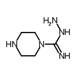CAS 登录号：683743-32-0， 1-哌嗪亚胺代甲酰肼