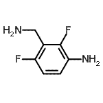 CAS 登录号：683744-94-7， 3-(氨基甲基)-2,4-二氟苯胺