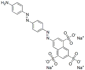 CAS#: 68400-38-4， Trisodium 7-[[4-[(4-Aminophenyl)Azo]Phenyl]Azo]Naphthalene-1,3,5-Trisulphonate