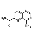 CAS 登录号：68409-29-0， 4-氨基吡啶并[3,2-d]嘧啶-6-甲酰胺