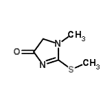 CAS#: 684203-11-0， 1-Methyl-2-(methylsulfanyl)-1,5-dihydro-4H-imidazol-4-one
