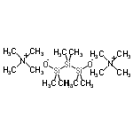 CAS 登录号：68440-88-0， 二(N,N,N-三甲基甲铵)1,1,2,2,3,3-六甲基-1,3-三硅烷二醇酸酯