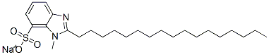 CAS#: 68444-03-1， Sodium 2-Heptadecyl-1-Methyl-1H-Benzimidazole-7-Sulphonate