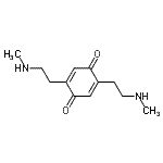 CAS 登录号：684639-71-2， 2,5-二[2-(甲基氨基)乙基]-1,4-苯醌