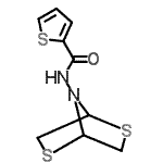 CAS 登录号：685117-80-0， N-(2,5-二硫杂-7-氮杂双环[2.2.1]庚-7-基)-2-噻吩甲酰胺