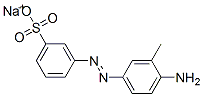 CAS 登录号：68516-59-6， 3-[(4-氨基-M-甲苯基)偶氮]苯磺酸钠