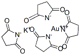 CAS#: 68527-59-3， Tetrasuccinimide, Gold(3+) Potassium Salt