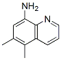 结构式 CAS# 68527-69-5, 5,6-二甲基喹啉-8-胺