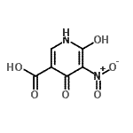 CAS#: 685542-71-6， 6-Hydroxy-5-nitro-4-oxo-1,4-dihydro-3-pyridinecarboxylic acid