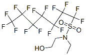 CAS 登录号:68555-73-7, N-乙基-1,1,2,2,3,3,4,4,5,5,6,6,7,7,7-十五氟-N-(2-羟基乙基)庚烷-1-磺酰胺