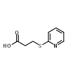 CAS 登录号：68617-64-1， 3-(2-吡啶基硫基)丙酸